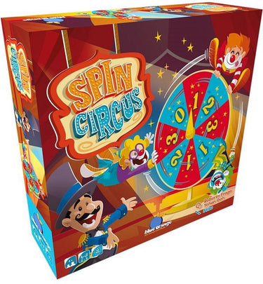 Geronimo games blue orange games - spin circus - familiespel - nl fr en - 2-5 spelers - geschikt vanaf 4 jaar