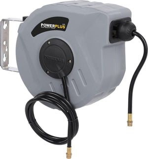 Powerplus powair0215 compressor luchtslanghaspel - max. druk: 12bar - lengte 10m - automatische oproller