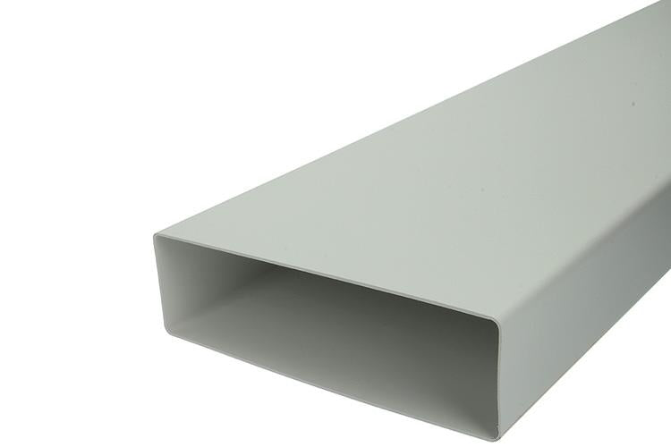 Afbeelding laden in galerijviewer, Renson 1006425 - pvc buisstuk 1m 7028 wit 204x60mm | 4 stuks
