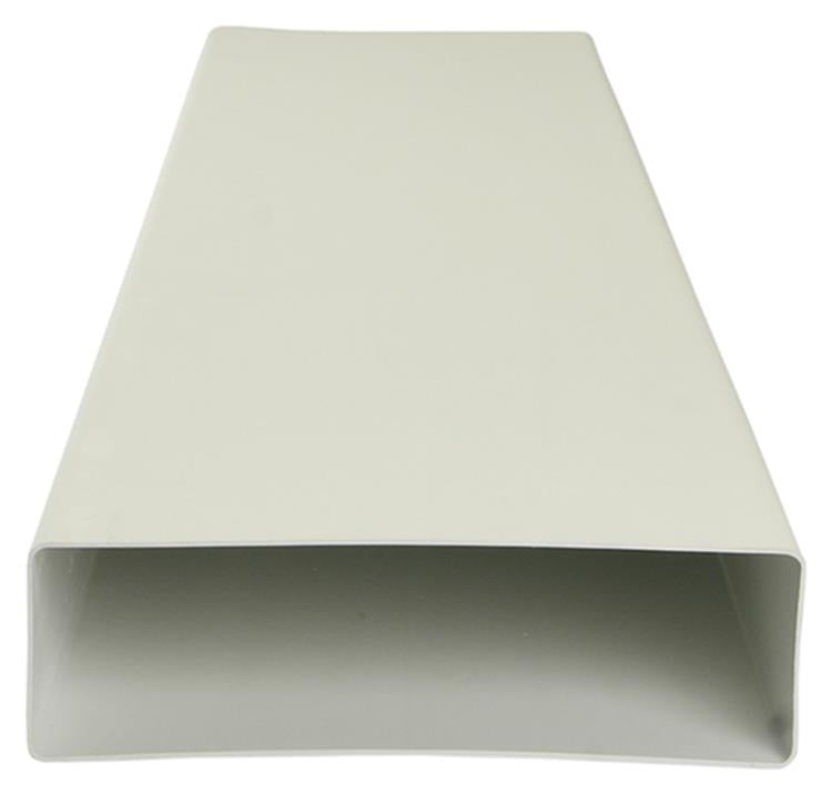 Afbeelding laden in galerijviewer, Renson 1006425 - pvc buisstuk 1m 7028 wit 204x60mm | 4 stuks
