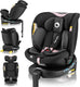 Lionelo navy i-size autostoel 40-150 cm - 360° draaibaar - isofix - rwf fwf - achterwaarts tot 105 cm - verstelbare rugleuning - dri-seat ventilatie - r129 goedgekeurd