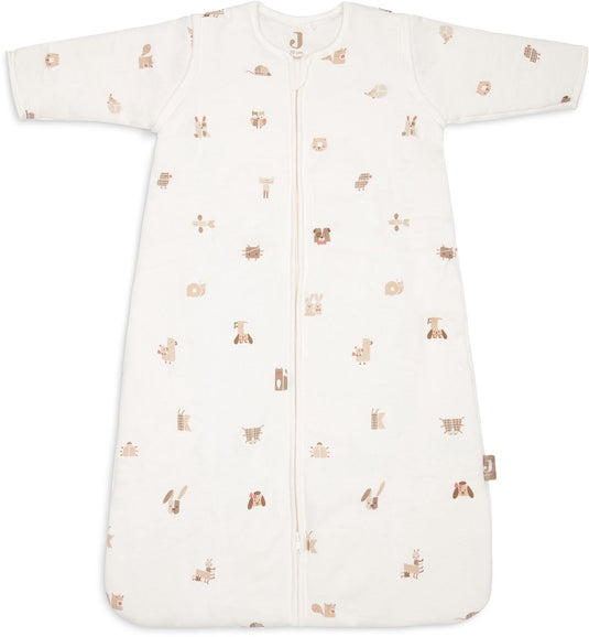 Jollein slaapzak baby met afristbare mouw 70cm - animal friends