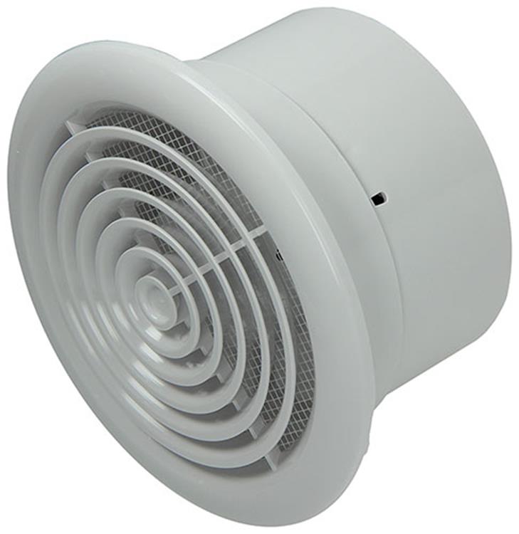 Afbeelding laden in galerijviewer, Renson 1006440 - mechanische ventilator rond st. 7132 r wit ø 125 | 2 stuks

