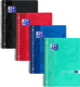 Oxford collegeblk oxf school a4 rt 10mm 23g 160pag ass | 10 stuks
