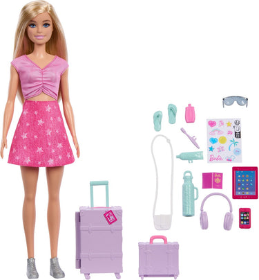 Barbie family friends malibu - pop en accessoires