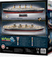 Wrebbit titanic - 3d puzzel - 440 stuks