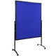 Vrijstaand prikbord legamaster 7-205410 blauw