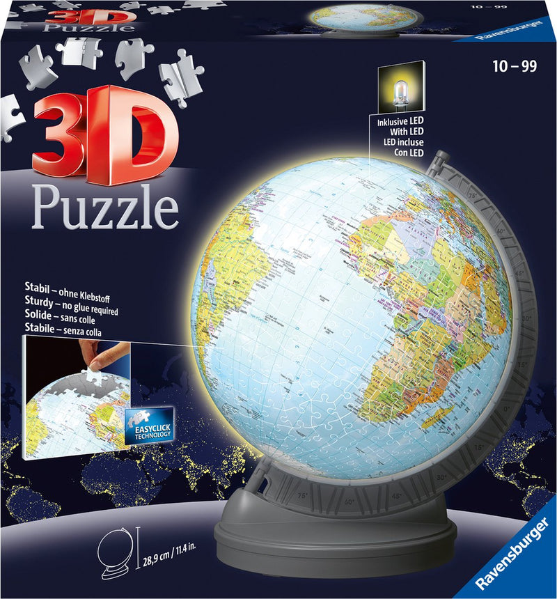 Afbeelding laden in galerijviewer, Ravensburger aarde met licht - 3d puzzel
