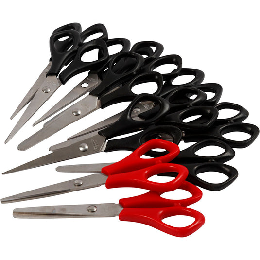 Https: www.cchobby.nl schoolschaar-l-14-cm-rechts-linkshandig-zwart-rood-12-stuk-1-doos