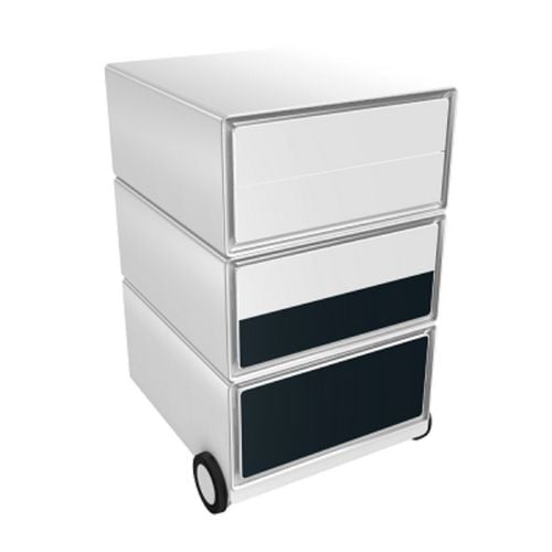 Mobiel ladeblok paperflow color block zwart, wit abs, polystyreen