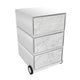 Mobiel ladeblok paperflow white marble wit abs, polystyreen