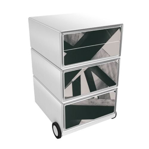 Mobiel ladeblok paperflow beams kleurenassortiment abs, polystyreen