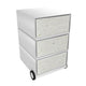 Mobiel ladeblok paperflow paper fibre wit abs, polystyreen