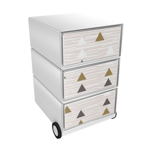Mobiel ladeblok paperflow ethnic kleurenassortiment abs, polystyreen