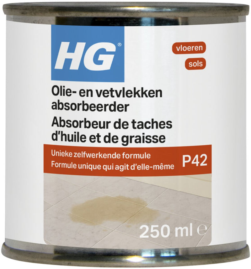 Afbeelding laden in galerijviewer, Hg tegel en natuursteen olie- en vetvlekken absorbeerder (product 42) 250ml
