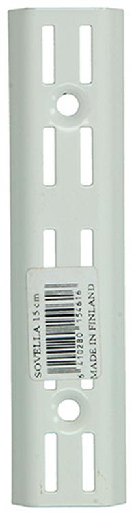 Afbeelding laden in galerijviewer, Sovella 1013094 - wandrail wit 15cm | 10 stuks
