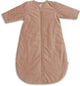 Jollein slaapzak met afritsbare mouw rond 90cm rib light terra