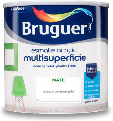 Bruguer acryllak 5160685 250 ml permanent white mat