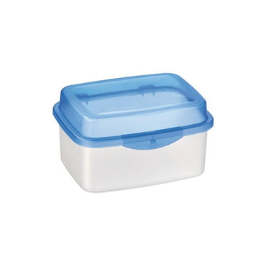 Sunware club cuisine cracker-voorraaddoos 2 liter transparant blauw 19x15x10,5cm