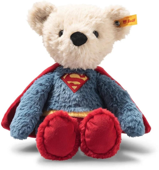 Steiff superman teddybeer 29 cm. ean 114229