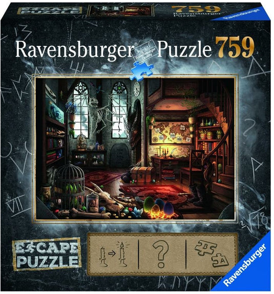 Ravensburger escape puzzle 5 dragon - 759 stukjes