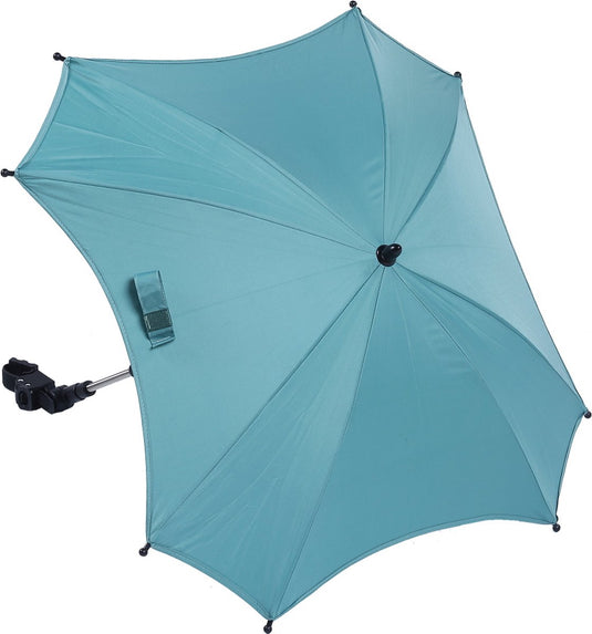 Titanium baby titaniumbaby parasol vierkant met universele klem uv 50+ protectie - green