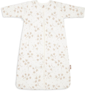 Jollein slaapzak baby met afristbare mouw 110cm - leafy dreams