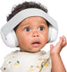 Dooky gehoorbescherming baby - verstelbare elastische hoofdband - koptelefoon voor baby’s - 25db isolatie - noise cancelling headphones - lichtgewicht oorkappen met opbergzakje - oorbeschermers voor baby peuter 0-3 jaar - wit