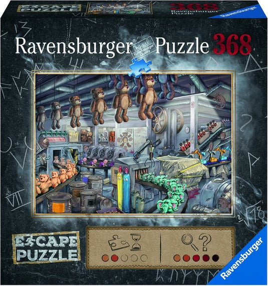 Ravensburger escape puzzle the toy factory - 368 stukjes