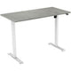 Zit-sta-bureau euroseats 1-motor betonlook beton metaal