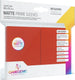 Gamegenic matte prime sleeves red (100)