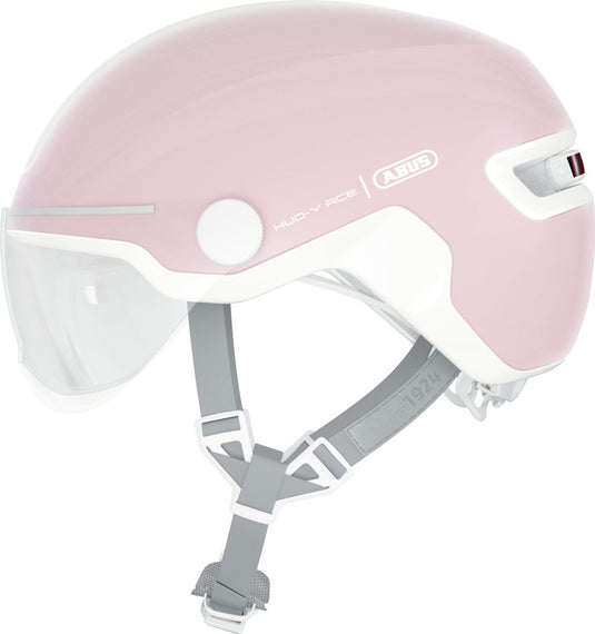 Abus fietshelm hud-y ace pure rose m - 54-58 cm - pink - geschikt voor gebruik op elektrische fietsen - stadsfietsen - 430 g m