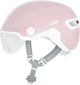 Abus fietshelm hud-y ace pure rose m - 54-58 cm - pink - geschikt voor gebruik op elektrische fietsen - stadsfietsen - 430 g m