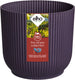 Elho the winery collection 22 - bloempot voor binnen - 100% gerecycled plastic - ø 22.0 x h 20.2 cm - donkerpaars