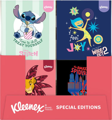 Kleenex tissues - disney collection - 12 x 48 zakdoekjes - voordeelverpakking