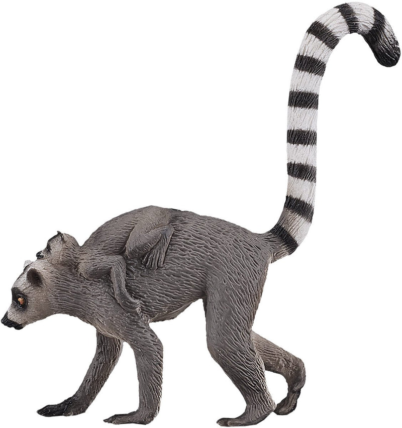 Afbeelding laden in galerijviewer, Mojo wildlife ringstaartmaki met baby - 387237
