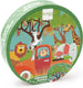 Scratch contour puzzel - safari - 31x24cm - 30 stukjes - 3 jaar