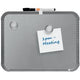 Whiteboard slim nobo 220x280 mm zilver