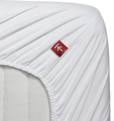 Beddinghouse - percale katoen - hoeslaken - 160x200 cm - wit