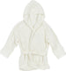 Meyco baby uni badjas - pre-washed hydrofiel - offwhite - 86 92