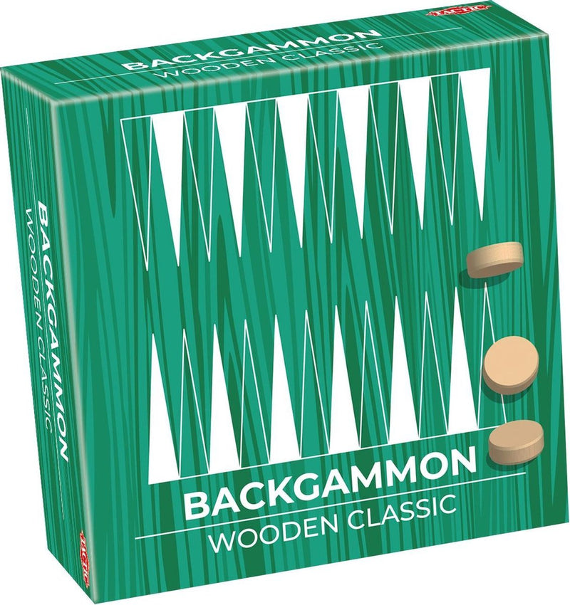 Afbeelding laden in galerijviewer, Tactic backgammon – bordspel – classic games – houten strategiespel – vanaf 7 jaar
