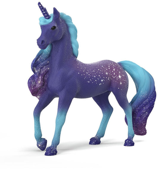 Schleich bayala galaxy regenboog eenhoorn hengst speelfiguur 12,5cm.