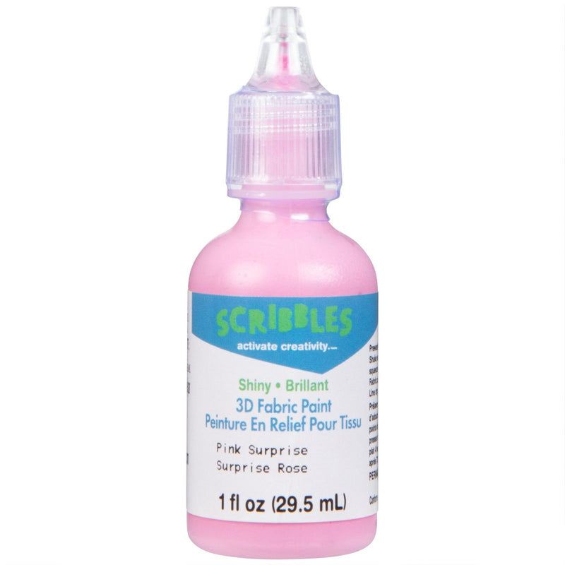 Afbeelding laden in galerijviewer, Scribbles • 3d textielverf glanzend 29,5ml pink surprise

