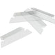 Ruiter djois transparant 25 stuks