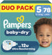 Pampers baby-dry maat 5 - 78 luiers - 11kg-16kg - tot 100% lekvrij comfortabele nacht