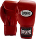 Super pro combat gear thai-pro lederen (thai)bokshandschoenen rood 16oz