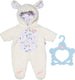 Baby annabell schapen-onesie - 43 cm - poppenkleding