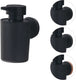 Tiger urban - zeepdispenser wandmontage 180 ml - zonder boren - boren of lijmen - zwart