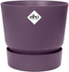Elho greenville rond 30 - grote bloempot voor buiten met waterreservoir - 100% gerecycled plastic - ø 29.5 x h 27.8 cm - vintage pruim