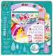 Avenir magisch waterschilderen: book eenhoorrns, 6 herbruikbare pagina's met 3-in-1 play, 3+